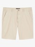 Reso straight fit korte broek van  katoen - Gray Silk-707 / Grijs