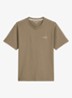 T-shirt met logo - Khaki