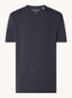 T-shirt met ronde hals - Blauw