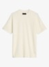 T-shirt met ronde hals - Silky White-1183 / Wit