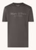T-shirt van  katoen met logo - Donkergrijs