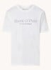 T-shirt van  katoen met logo - Wit