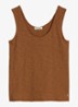 Tanktop met ronde hals - Burnt Brown-1972 / Bruin