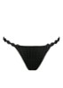 Avero string met ruitdessin - Zwart