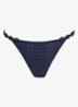 Avero string met ruitdessin - Donkerblauw