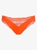 Cerina slip met kant - Oranje