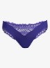 Cerina slip met kant - Donkerblauw