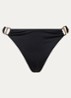 Hello Sunset bikinislip met glanzende finish - Zwart