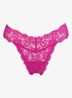 Soft Studio string van kant - Fuchsia