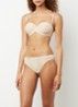 Tom slip met lurex - Beige