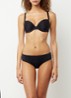 Tom slip met lurex - Zwart