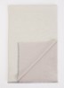 Mcaindole reversible sjaal met franjes 190 x 65 cm - Creme