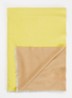 Mcaindole reversible sjaal met franjes 190 x 65 cm - Geel