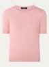 Gabarra T-shirt van satijn - Oudroze