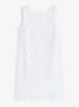 Mini jurk met cut-out detail - Wit
