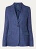 Nalut blazer van linnen met klepzakken - Donkerblauw