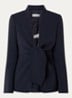 Palo blazer met gestrikt detail - Donkerblauw
