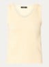 Tank top met stretch - Lichtgeel