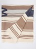 Gallo sjaal met streepprint 184 x 82 cm - Beige