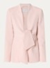 Palo blazer met gestrikt detail - Lichtroze