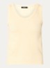 Tank top met stretch - Lichtgeel