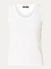 Tank top met stretch - Wit