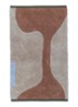 Figura vloerkleed 50 x 80 cm - Roodbruin