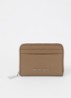 Jet Set Small portemonnee van leer - Beige