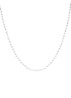 Molten Olive ketting  - Zilver