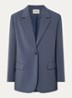 Gale blazer met klepzakken - Staalblauw