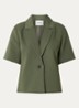 Gale blazer met schoudervulling - Olijfgroen