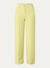 Gale high waist straight fit pantalon met steekzakken en persplooi - Lime
