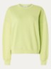 Niarn sweater met logo - Lime