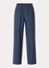 Nicki high waist wide fit broek met steekzakken - Indigo