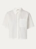 Vilbert blouse met borstzak - Gebroken wit