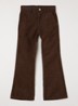 Aida flared broek van corduroy - Bruin