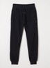 Alvar tapered fit joggingbroek met ritszakken - Zwart
