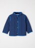 Harrie gewatteerd jack met quilt patroon - Donkerblauw