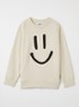 Mike sweater met borduring - Beige