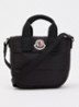 Baby Caradoc schoudertas met logo - Zwart