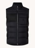 Estagnous gewatteerde bodywarmer met ritszakken - Zwart