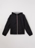 New Urville regenjack met capuchon - Zwart