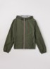 New Urville regenjack met capuchon - Legergroen