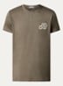 T-shirt met logo - Legergroen