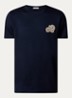 T-shirt met logo - Donkerblauw