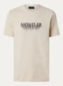 T-shirt met logoprint - Beige