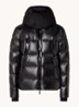 Zubair puffer jack met donsvulling en afneembare capuchon - Zwart