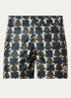 Zwemshorts met grafische print - Donkergroen