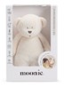 The Humming Bear muziekknuffel 27 cm - Wit