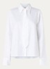 MMAyen blouse met stropdas - Wit